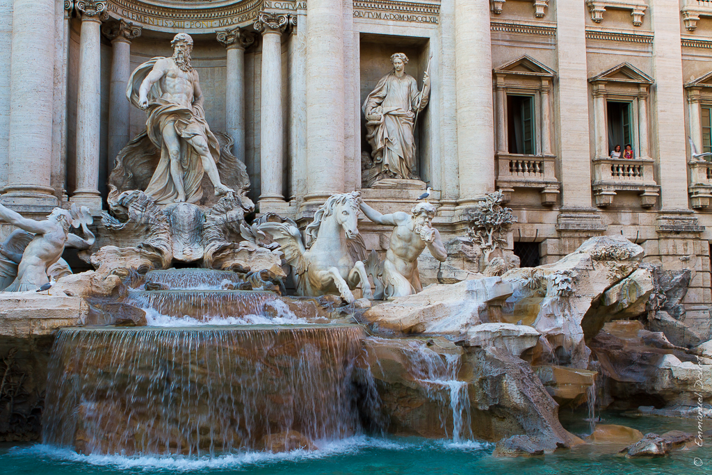 Trevi au balcon
